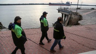 "También pedimos que si se encuentra cualquier señal, se comuniquen al 103", sostuvo Ratner.