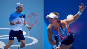 Peque y Podoroska, con suerte dispar en Tokio