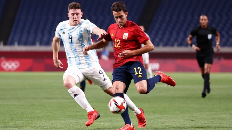 La selección de fútbol Sub 23 no pudo ganarle a España y se despidió de los Juegos