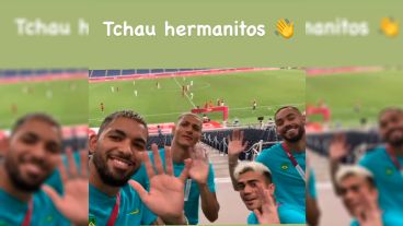 La cargada de los brasileños generó reacciones en los argentinos que ganaron la Copa América.