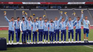 Primera presea olímpica para Argentina en la presente edición.