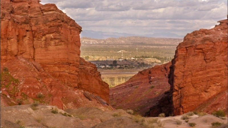 Se encuentra dentro de la Reserva Municipal 