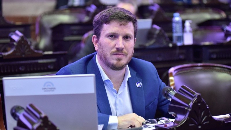 El presidente del PRO, Federico Angelini.