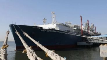 El buque Hoegh Esperanza.