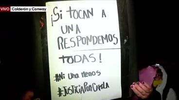 Los vecinos salieron a manifestarse también este viernes.