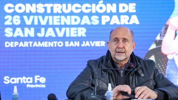 El gobernador durante un acto este viernes en San Javier.