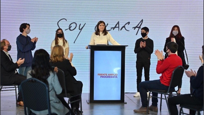 Presentación de candidatos del Frente Amplio Progresista.