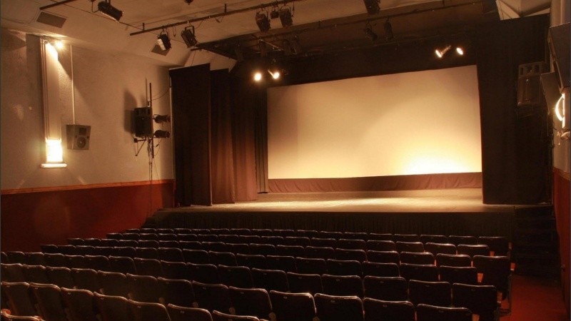 La sala del cine y teatro Arteón de Rosario