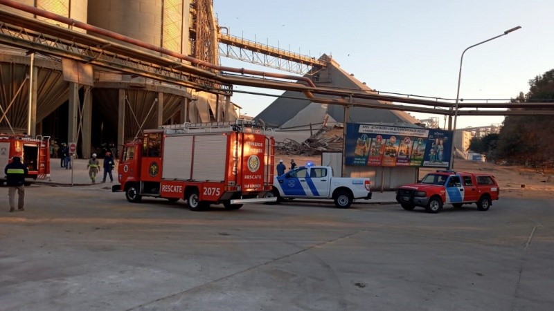 Al lugar ingresaron cuatro ambulancias.