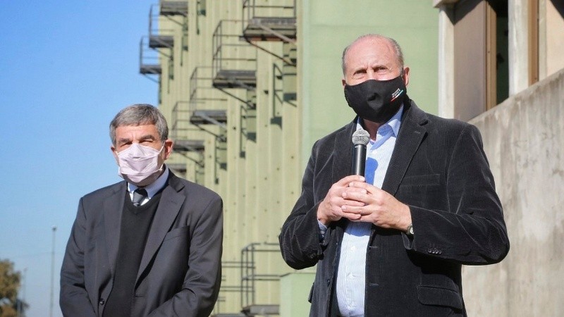 Perotti encabezó el acto oficial este lunes en el Conicet.