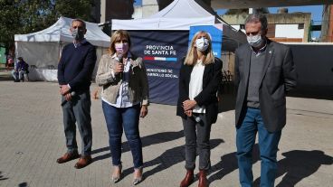 La ministra Martorano destacó el avance del plan de vacunación.