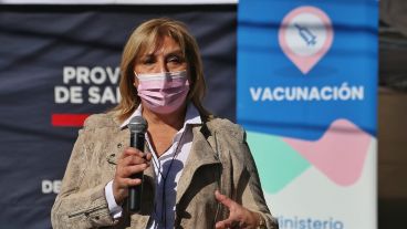 La ministra Martorano destacó el avance del plan de vacunación.