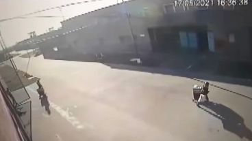 Las visitas se retiraron con carritos sin ningún control.