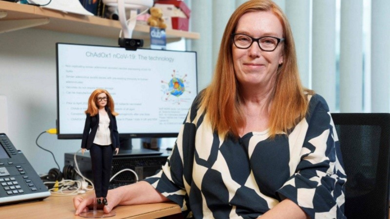 La profesora de vacunología de la Universidad de Oxford, Sarah Gilbert.
