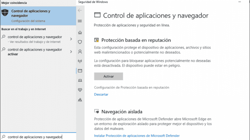 La herramienta se puede configurar desde el apartado 