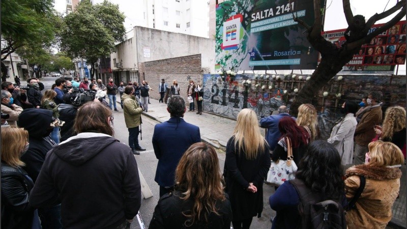 Por la situación sanitaria, la convocatoria es con distanciamiento social y barbijo.