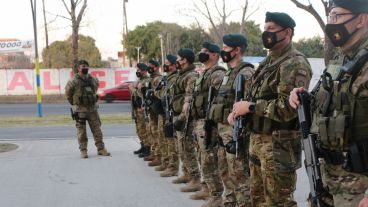“Este va a ser un gran comando que se va a ocupar de las zonas más conflictivas de la periferia", señaló el ministro de Seguridad Jorge Lagna.