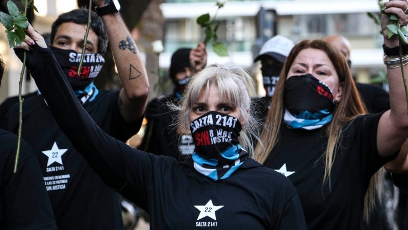 El acto este viernes en Salta 2141.