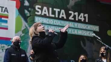 El acto este viernes en Salta 2141.