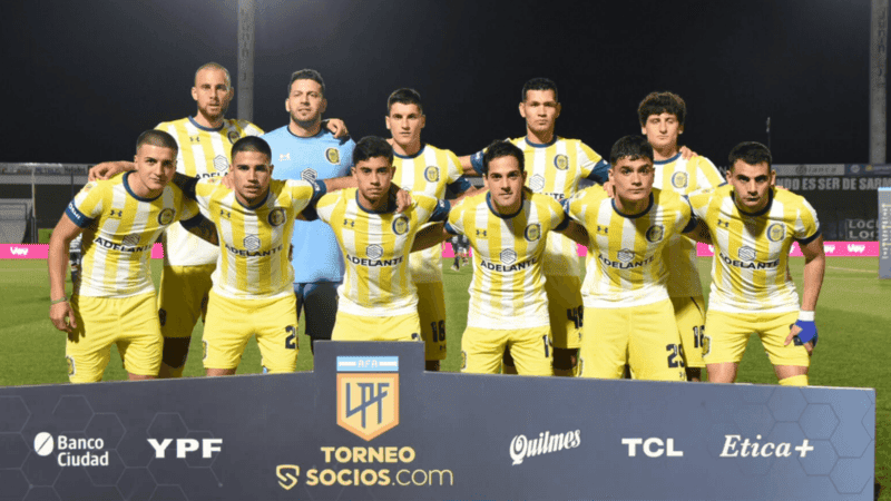 EL equipo auriazul que jugó en Junín