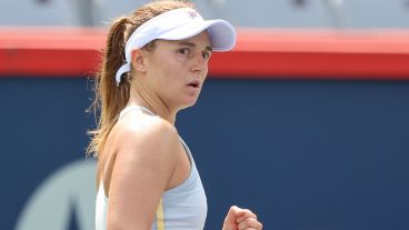 La rosarina ganó su primer partido en Montreal y espera rival.