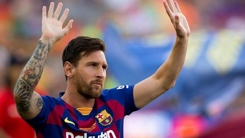 Messi se despidió el domingo del Barcelona pero seguía en la ciudad.