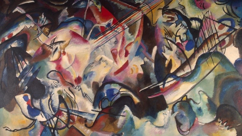 Kandinsky, Wassily. 1866-1944. Composición VI