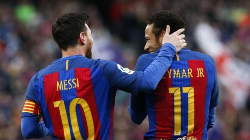 Tras cuatro años desde el adiós de Neymar del Barça, el argentino y el brasileño vuelven a jugar juntos.