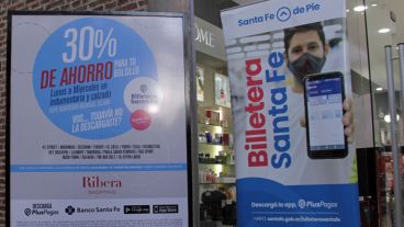El programa Billetera Santa Fe avanza en los comercios de la ciudad.