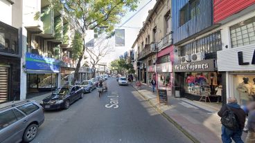 San Luis entre Paraguay y Presidente Roca, donde fue el robo.