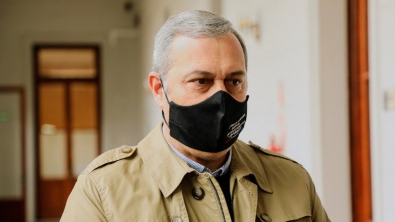 El secretario de Asuntos Penitenciarios, Walter Gálvez, destacó la inversión en las obras.