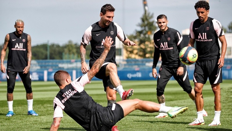 La primera vez del crack rosarino en el Centre Ooredoo.