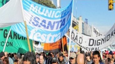 Desde el gremio adelantaron que la medida de fuerza se mantendrá "hasta tanto no haya respuesta al reclamo".