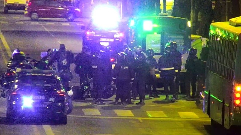 El hecho ocurrió este viernes en Pellegrini y Buenos Aires.