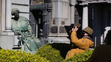 Volvieron este sábado las visitas diurnas al histórico cementerio El Salvador.