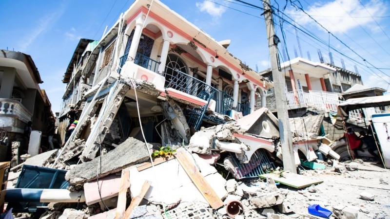 El sismo fue en el sur de Haití y tuvo una profundidad de 10 kilómetros.