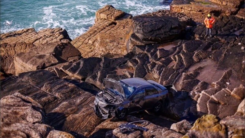 El conductor del vehículo salió ileso. (Télam)
