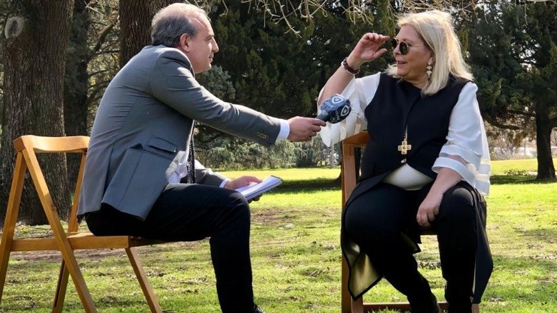 En una extensa entrevista, Lilita habló también de las elecciones y el narcotráfico en la provincia.