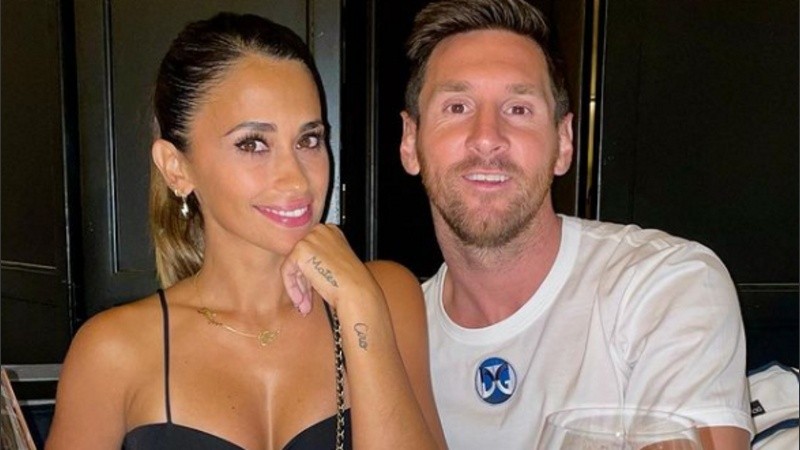 Anto y Leo en salida de novios.