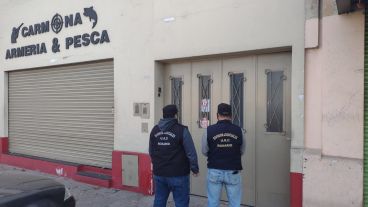 El local Carmona, otra vez allanado.