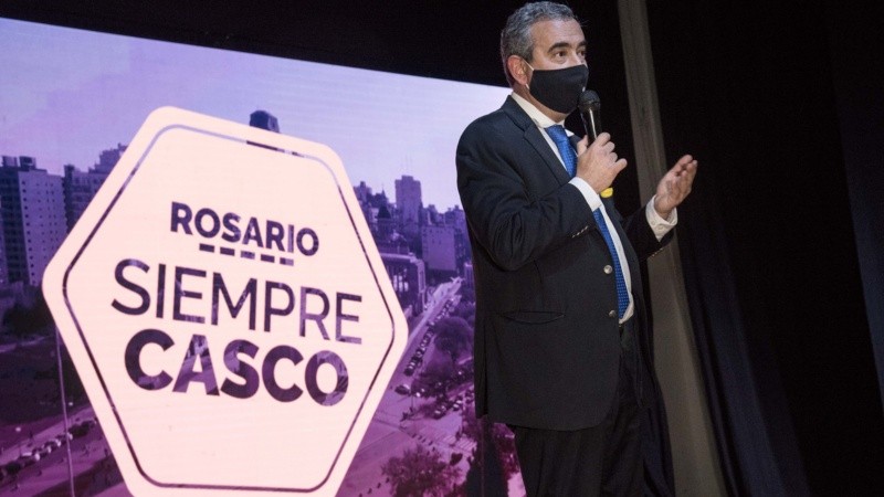 El intendente participó de la presentación este martes.