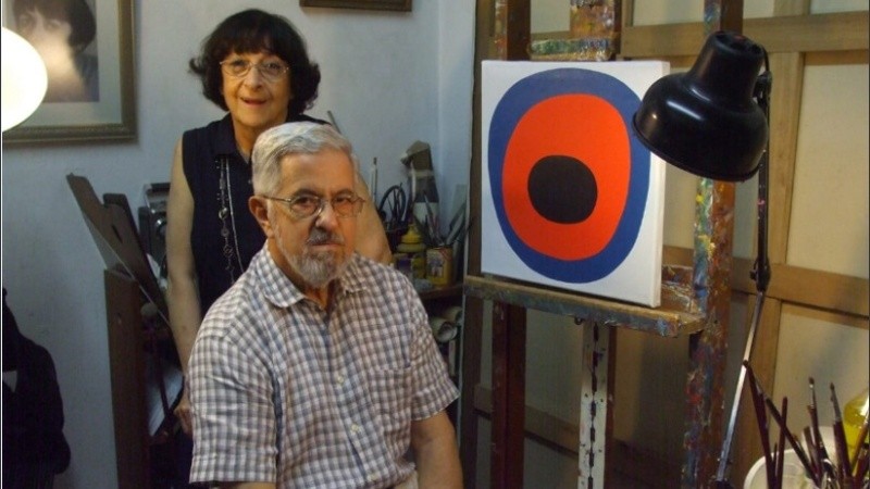 El artista plástico Eduardo Serón.