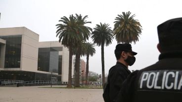 El juicio contra el ex comisario finalizó este jueves en el Centro de Justicia Penal.