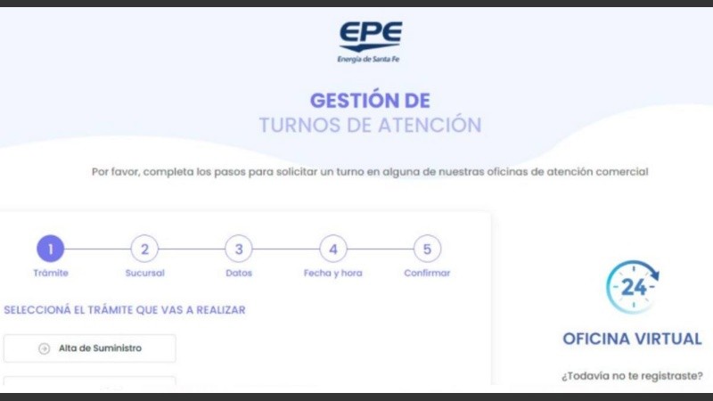 Algunos de los trámites que podrán realizarse a través de la oficina virtual son: adhesión a la factura digital, débito automático, reclamos por pagos no acreditados, liquidaciones no recibidas y consultas de planes de pago.
