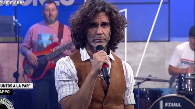 Mariano Martínez se presentó en Los Mammones este jueves por la noche.