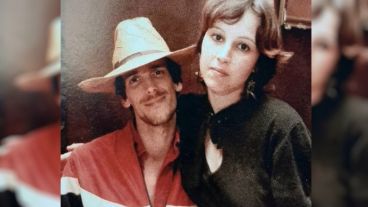 Luis Alberto Spinetta y Patricia Beatriz Salazar.