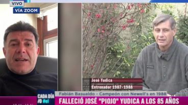 Fabian Basualdo fue campeón en el 88 de la mano de Yudica.