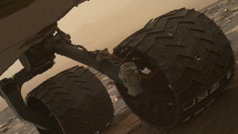 El Curiosity llegó a Marte en agosto de 2012.