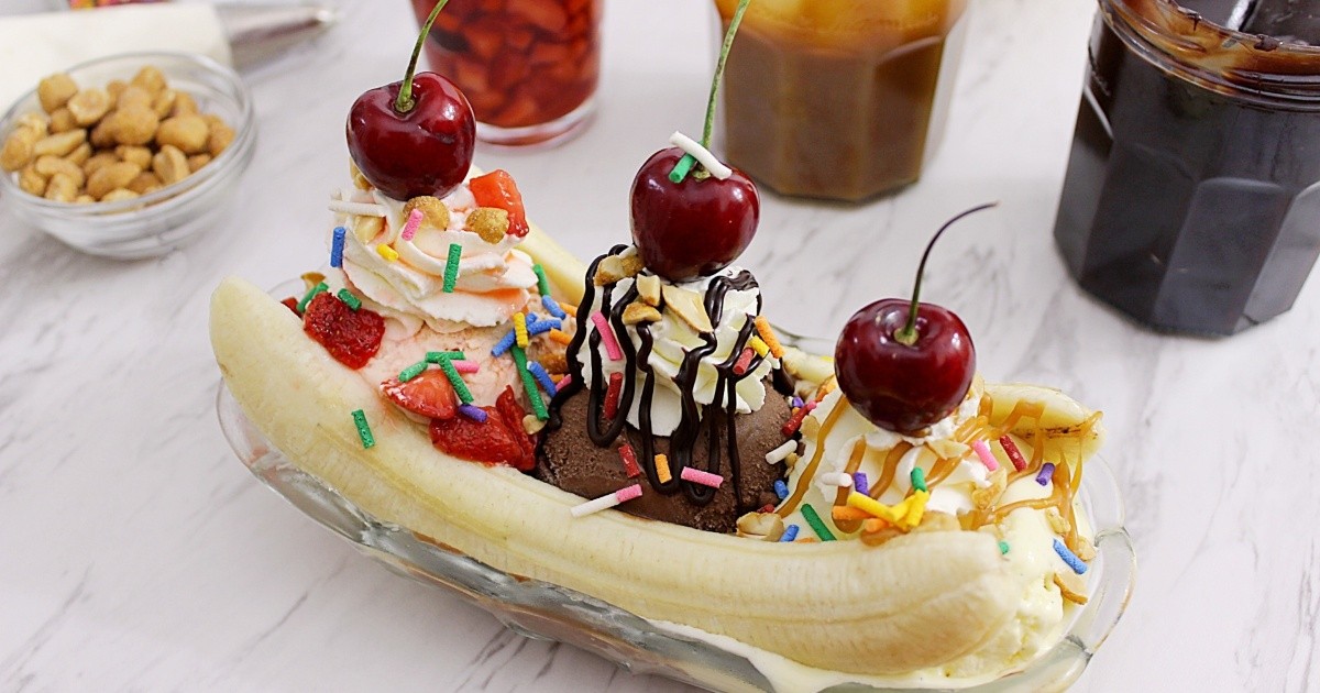 Día del Banana Split receta de uno de los postres más ricos Rosario3