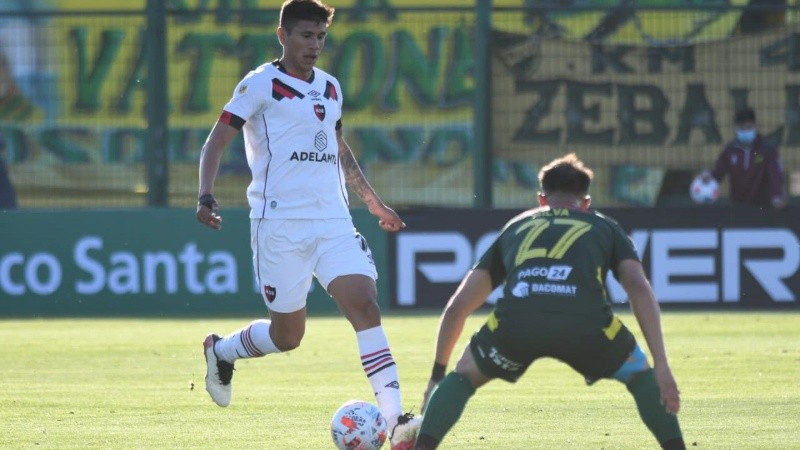Nico Castro le dio un poco de fútbol en el primer tiempo a Newell's, pero fue muy intermitente.